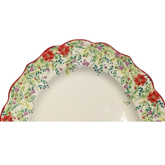 Pioneer Woman Holiday Cheer Turkey Platter Rare Find - Picture 4 of 7